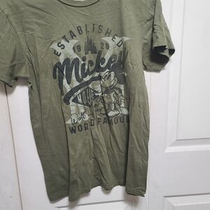 Disney Green Mickey Mouse Graphic Tee